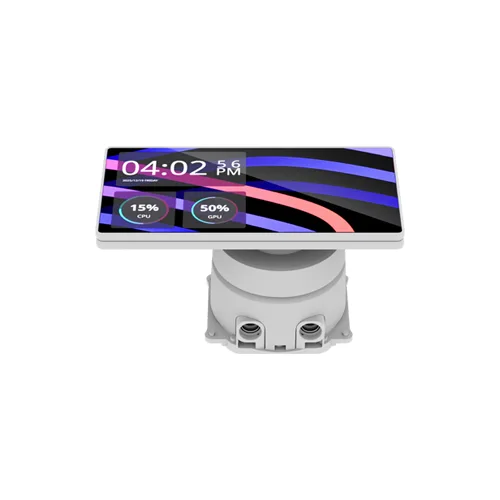 Cooler Master MasterLiquid Core 360 ARGB White Cpu Liquid Cooler With 6 Inch LCD Display